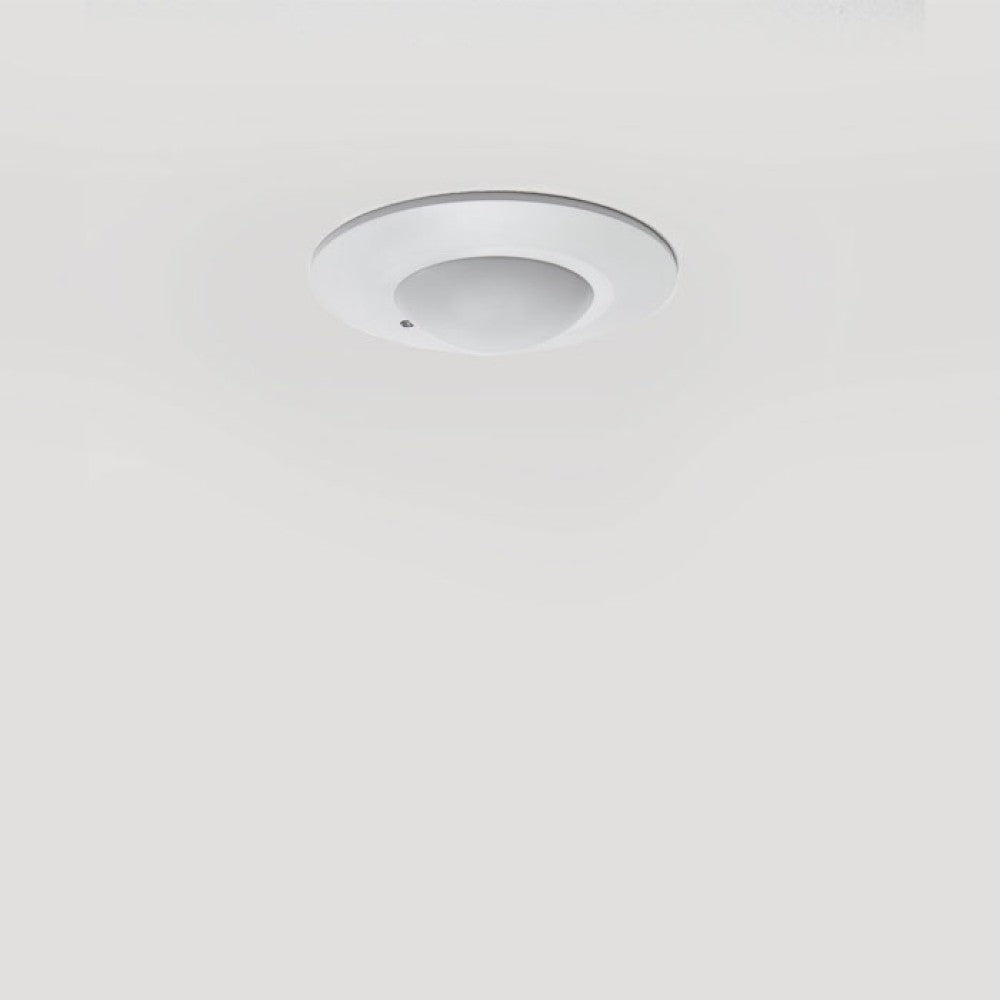 Микровълнов сензор за движение | Бял | 360° | до 1200W