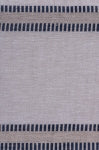 Завеса от лен с вертикални райета