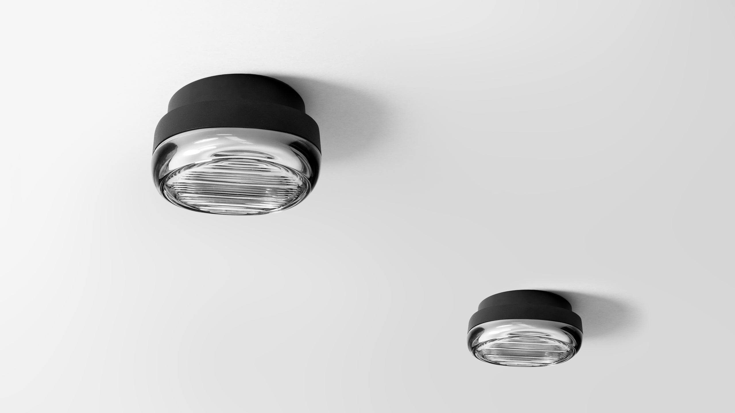 LED плафониера Note | Черен | 12W | 3000K | IP65