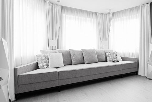 Blackout fabric – Color: Optic White - alternate view