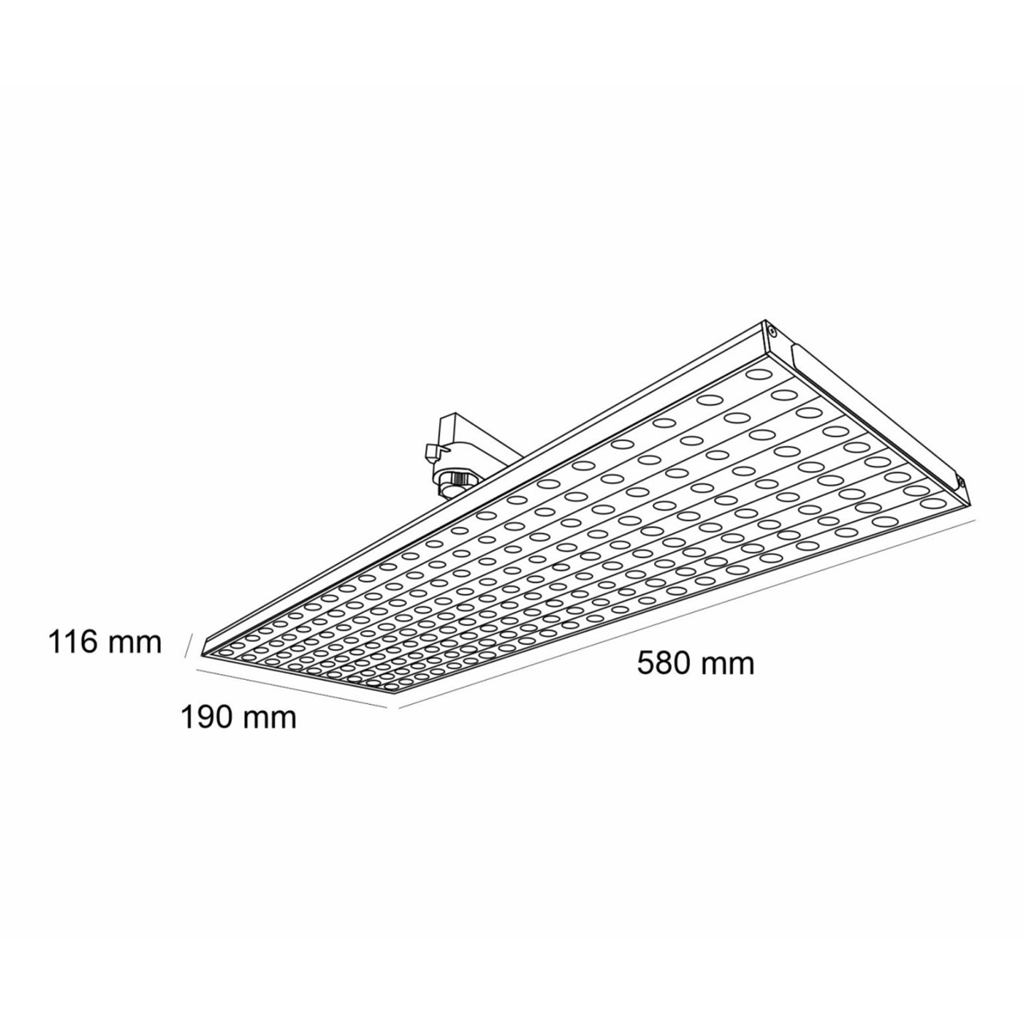 LED модул за релсова шина MATRIX | 4000K | 40-70W