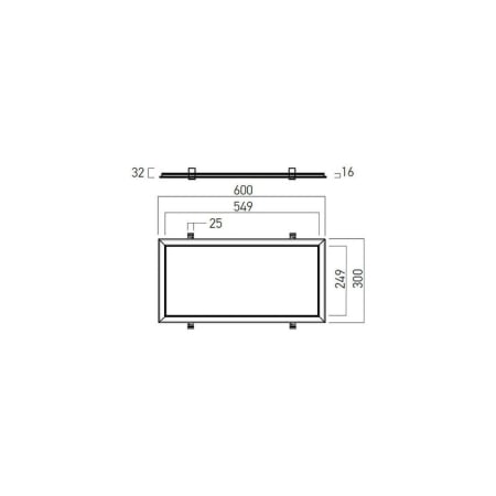 LED панел xwide 30W