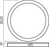 Плафон XFORM ROUND