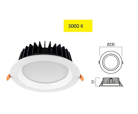 Вграждано LED осветително тяло MA11WW Arelux