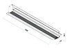 Вградена шина XTRIM M RECESSED 2m