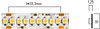 LED лента XRIBO IP20 4000K