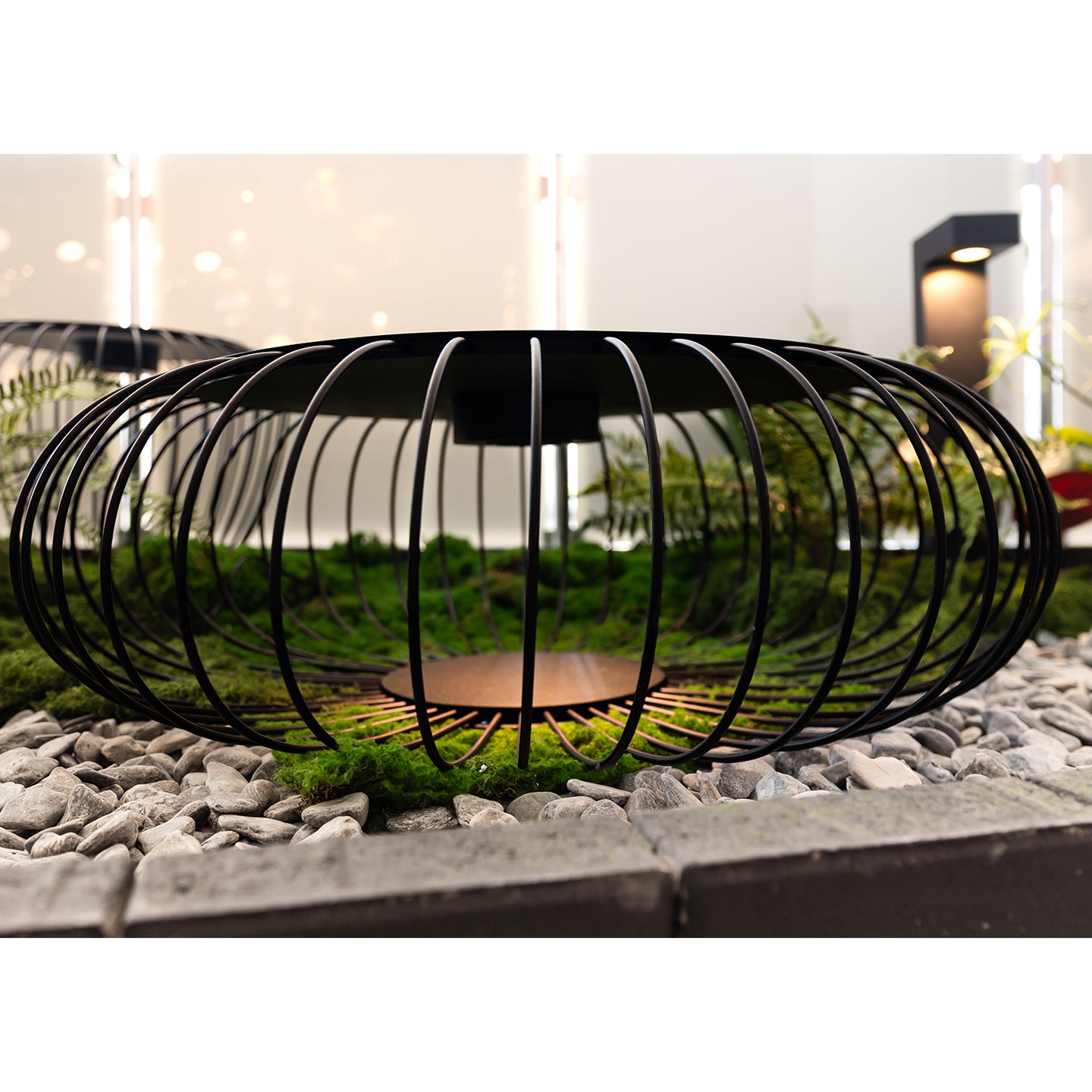 LED подова лампа масичка Riva L | 90cm | 8W | 3000K | Черна - alternate view