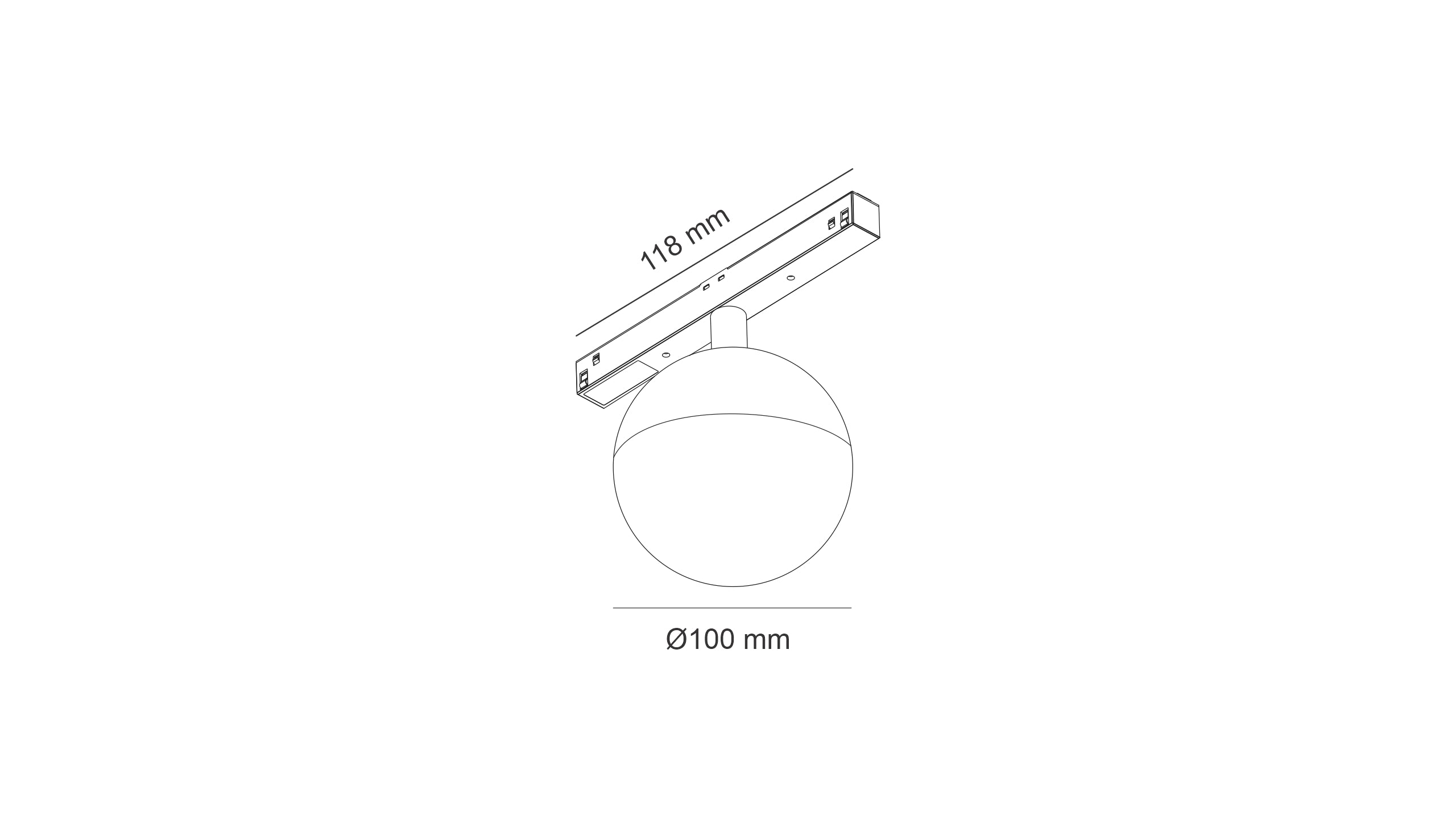 Сферичен LED модул Ball Pro за магнитна система 23mm