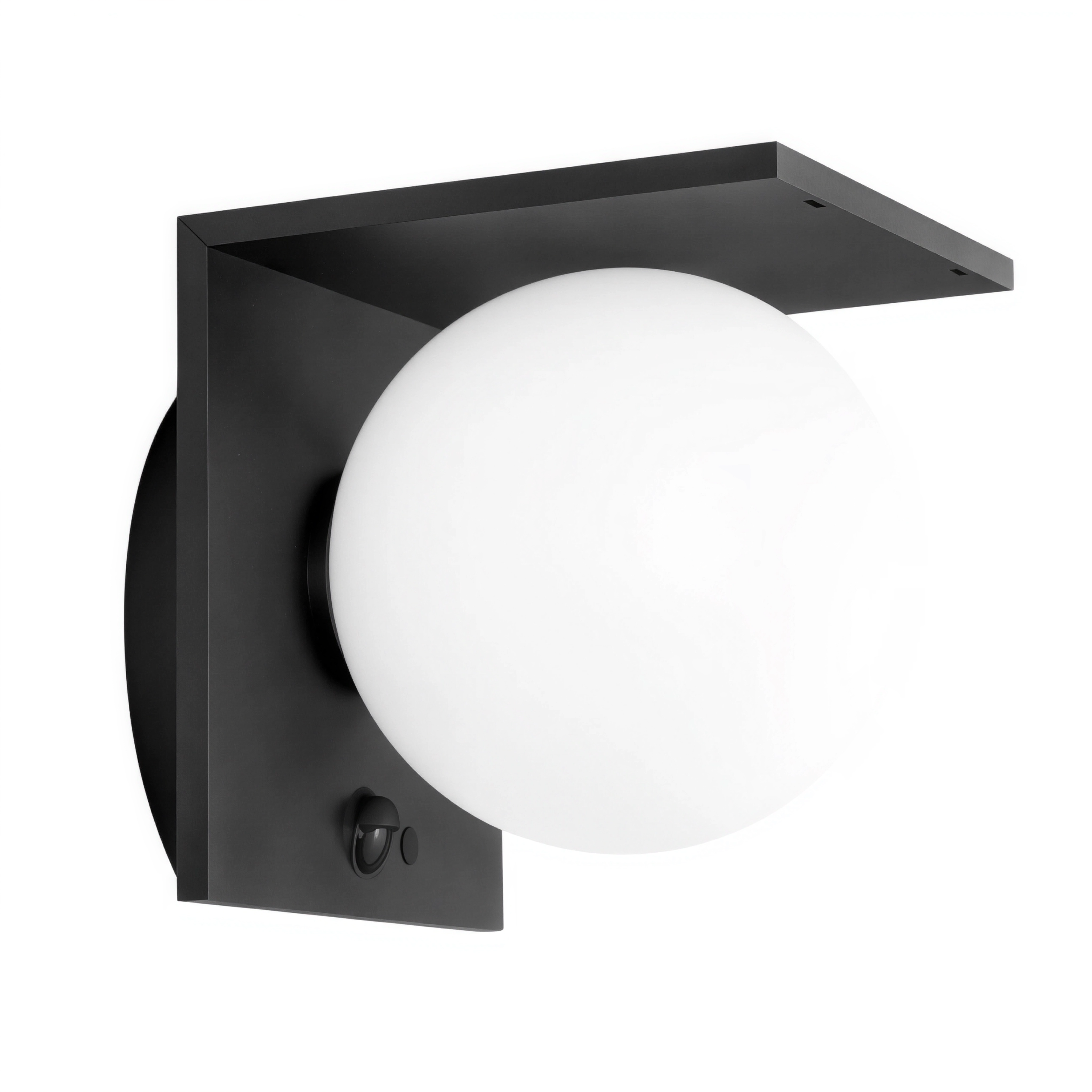 Соларен фасаден LED аплик със сензор Snowball | 1.5W | 4000K | IP54