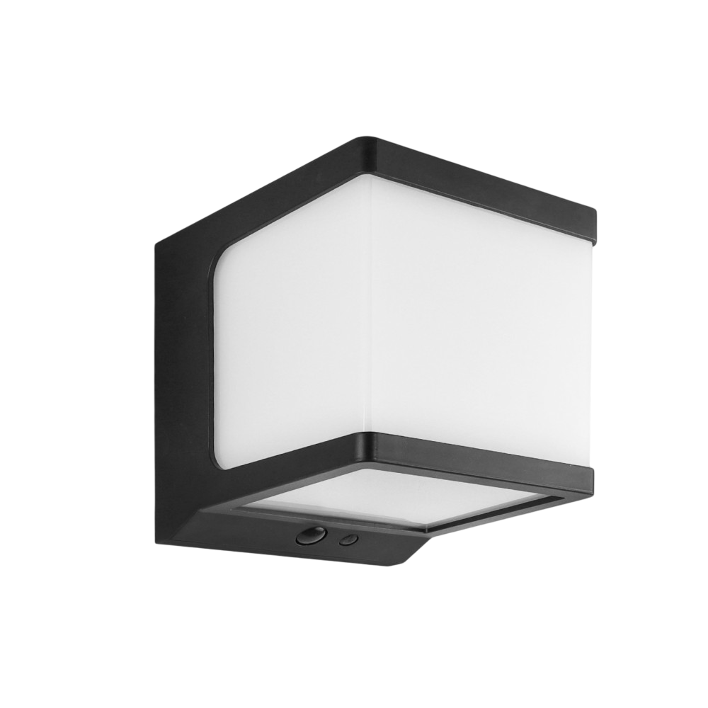 Соларен LED аплик със сензор за движение Grid | 1.5W | 4000K | IP65