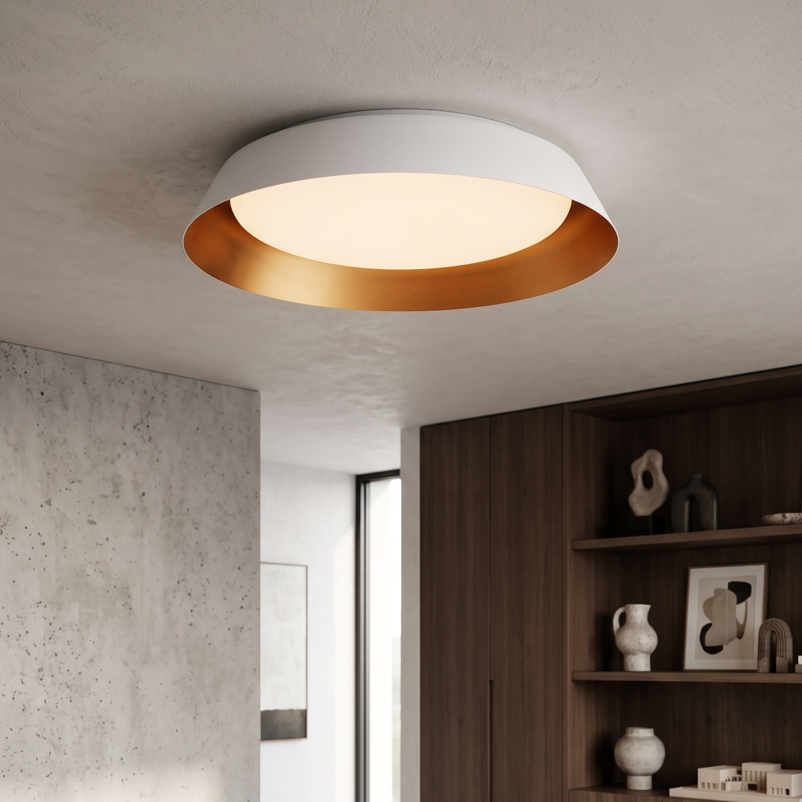 Дизайнерски LED плафон Solvia Nova Luce Ø49.2 см