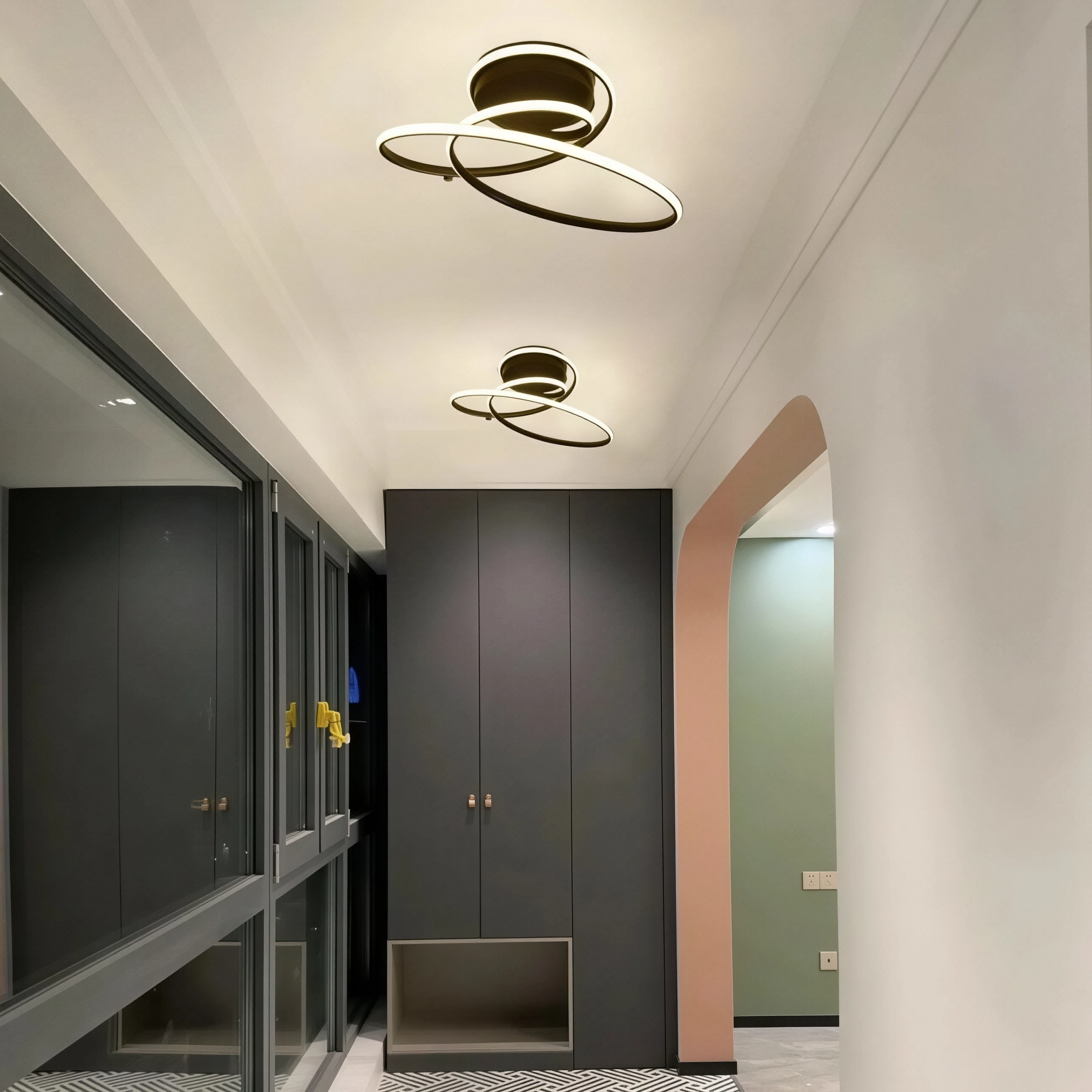 Спирален LED плафон Spiral C | 3-CCT | 40W | Матово бял - alternate view