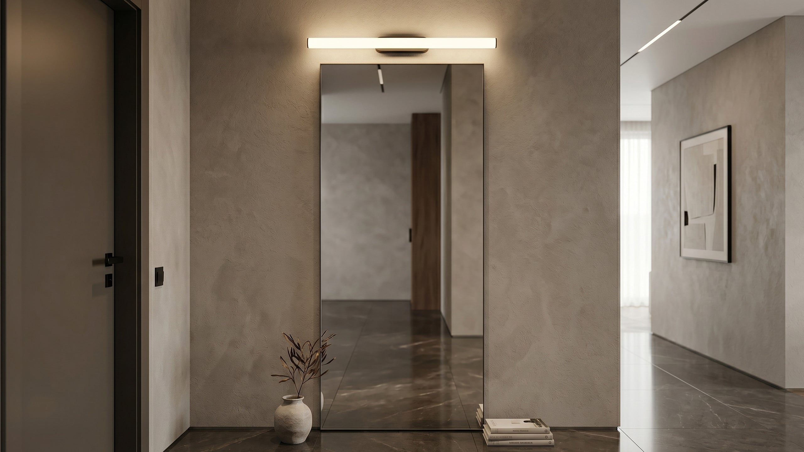 Стене LED аплик Prima за баня | Тип пура | 15W | IP44