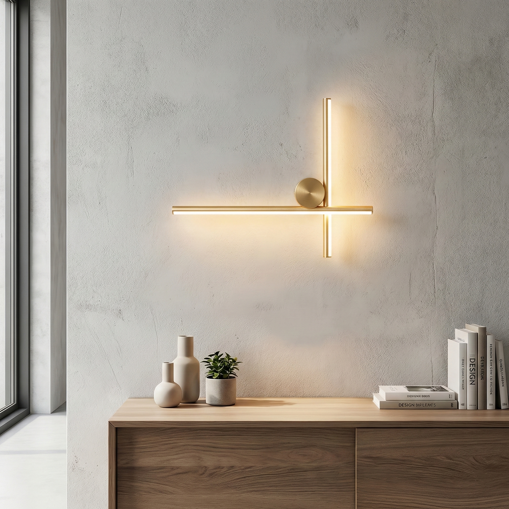 Стенен LED аплик Linear Wall | Линеен дизайн | 13W | 730мм