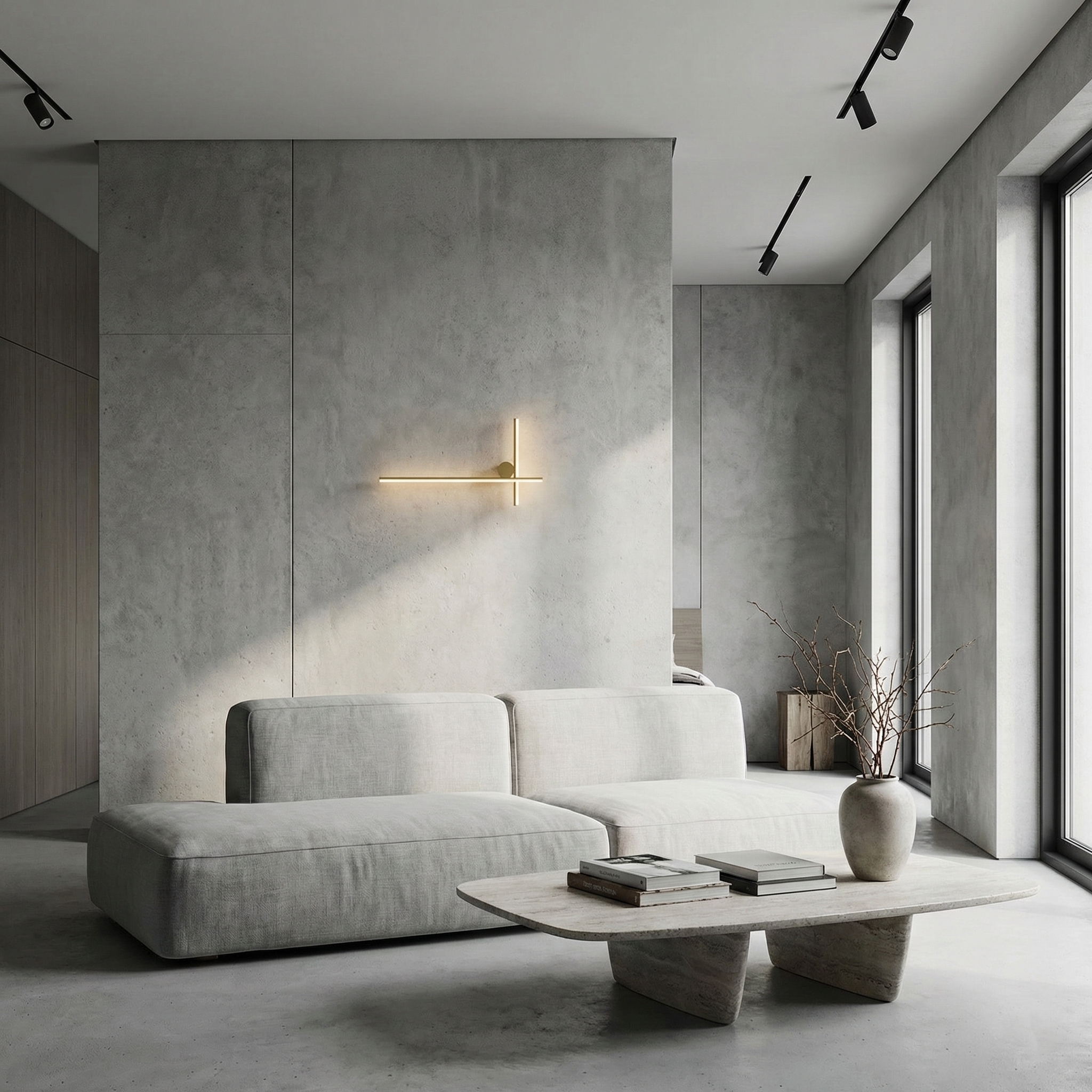 Стенен LED аплик Linear Wall | Линеен дизайн | 13W | 730мм