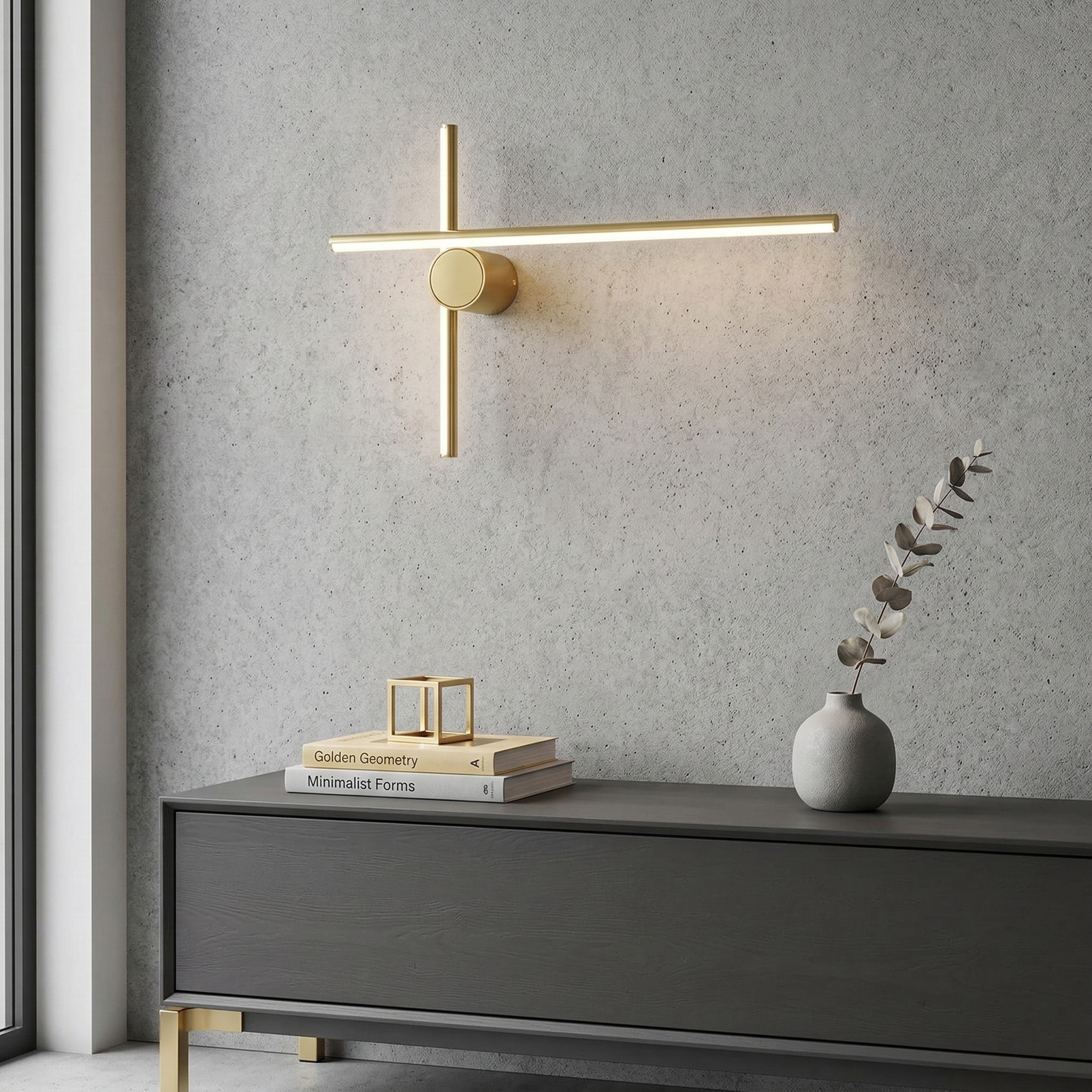 Стенен LED аплик Linear Wall | Линеен дизайн | 13W | 730мм
