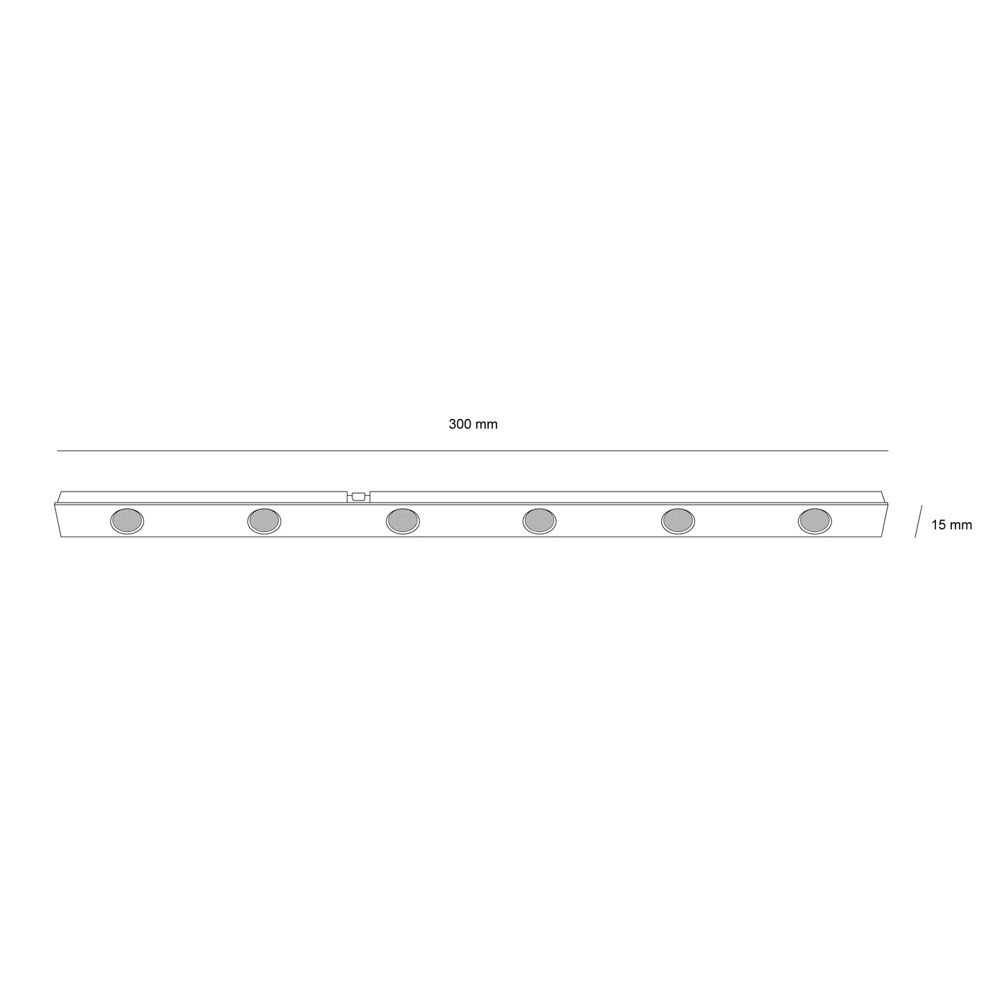 Точков LED модул Darklight Magnet за магнитна шина 15PCB ВМ