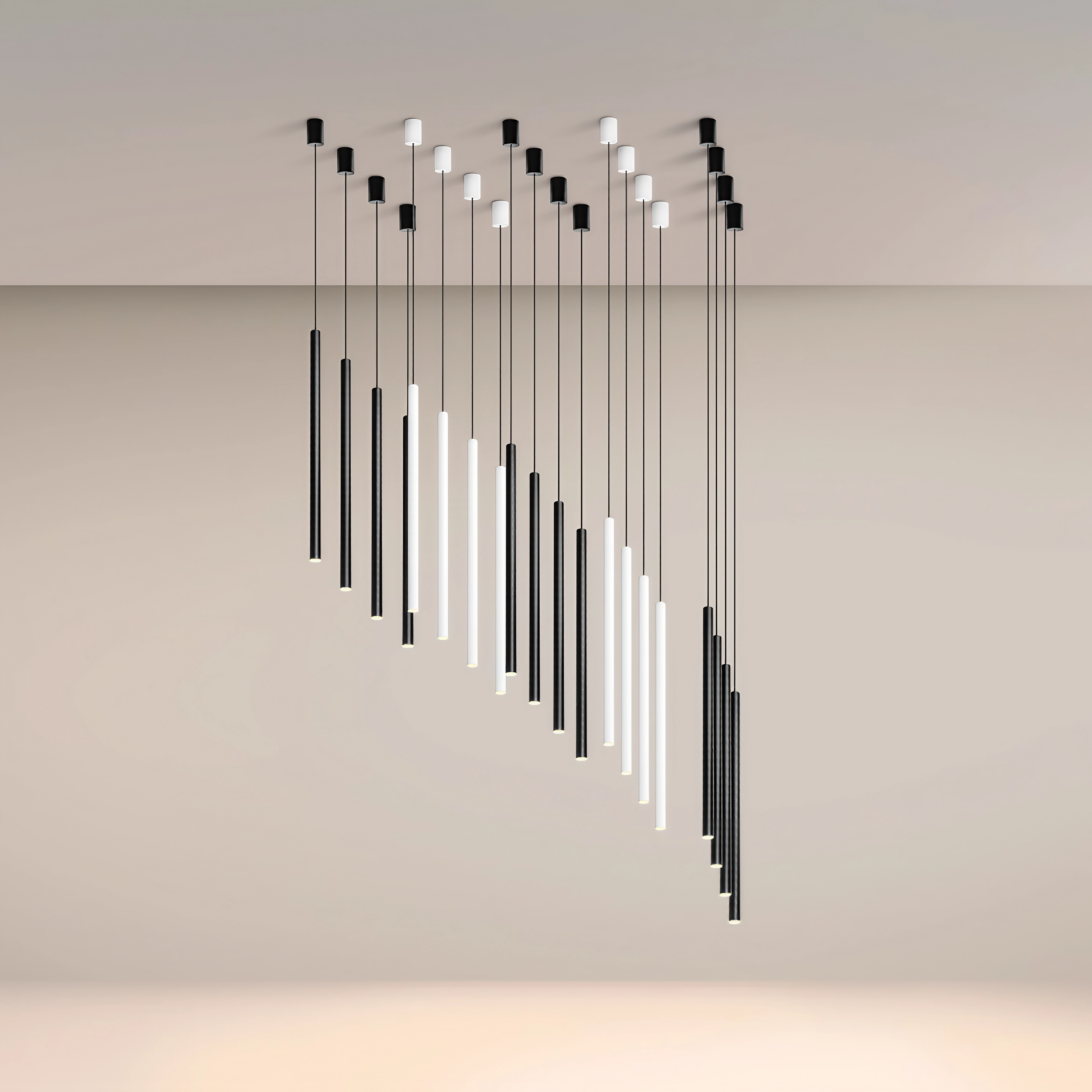 Цилиндричен LED пендел Emo | 60cm | 3000K | 7 W