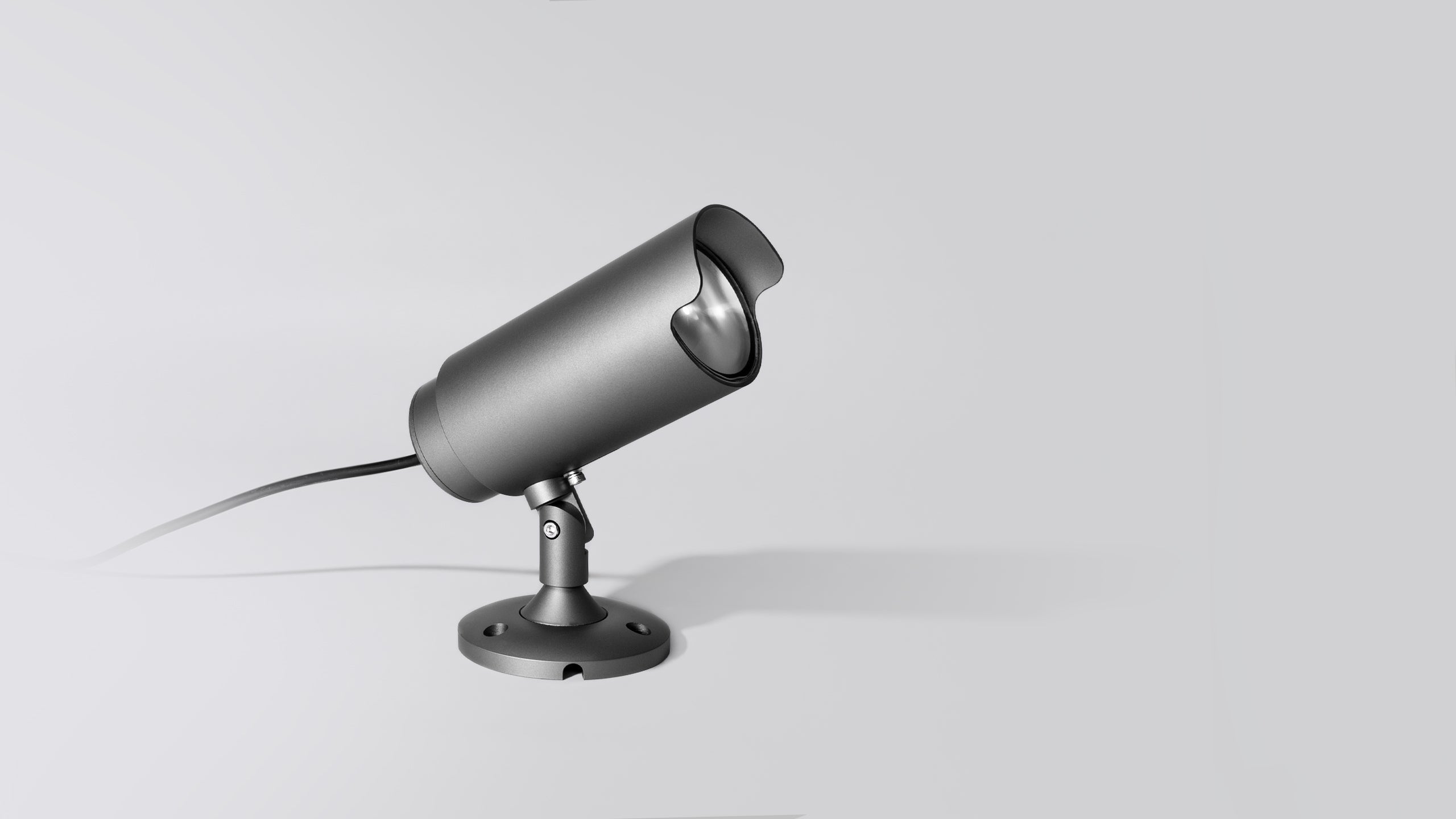 Външен LED спот Spike | Сив | 12W | 3000K | IP65