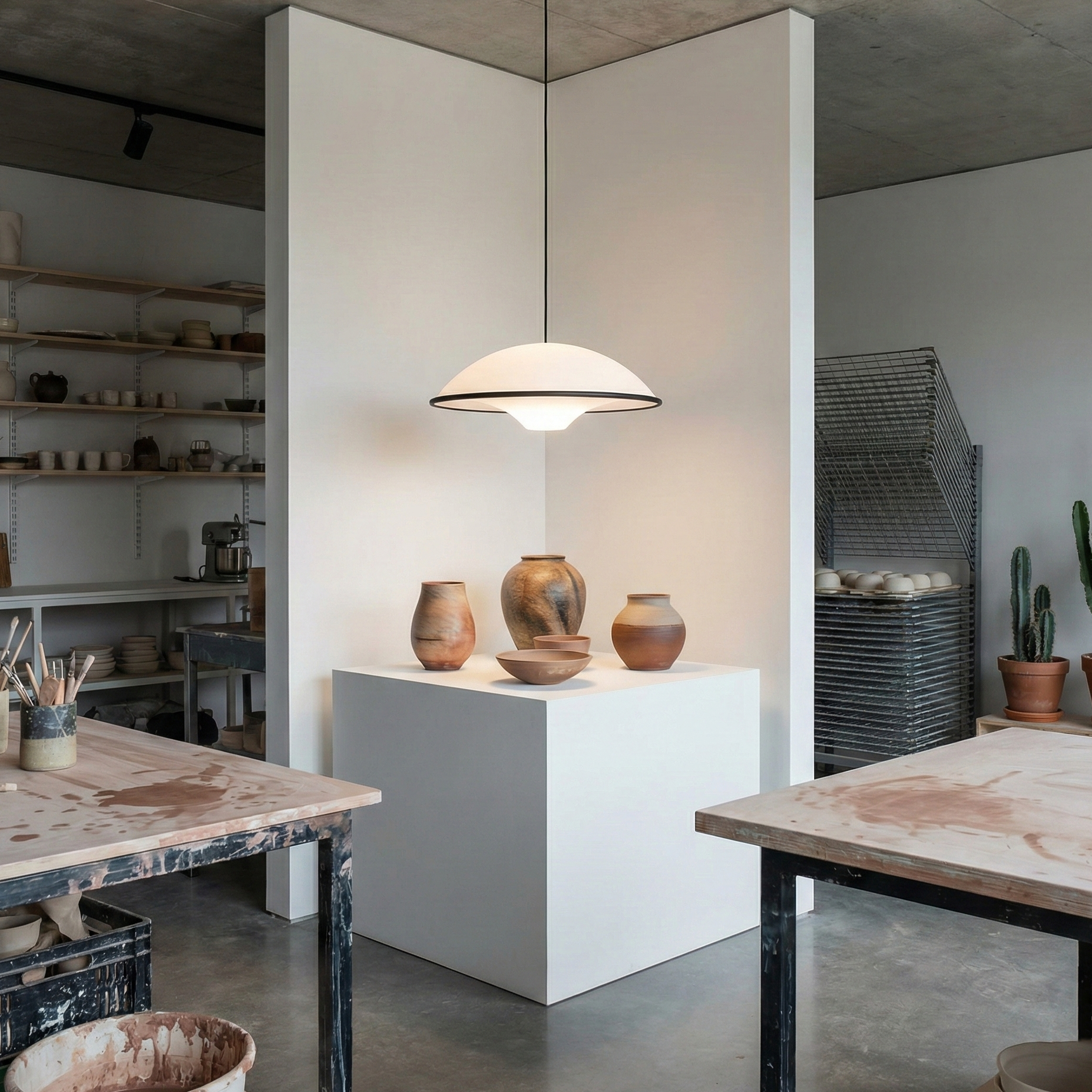 Висящ дизайнерски пендел Ufo | Тип летяща чиния | E27
