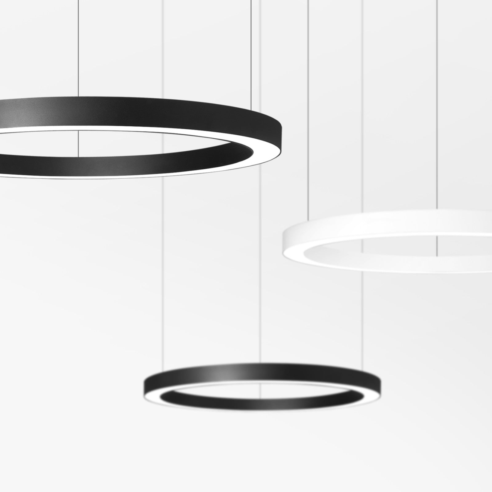 Висящ кръгъл LED полилей Cool XL Pro | 4 размера