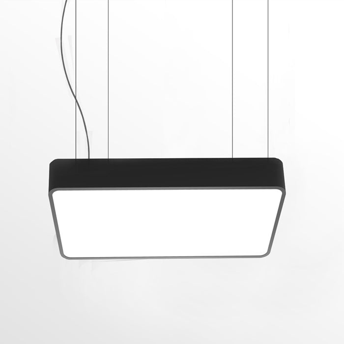 Висящ квадратен LED панел с изчистен дизайн Karo Hanging