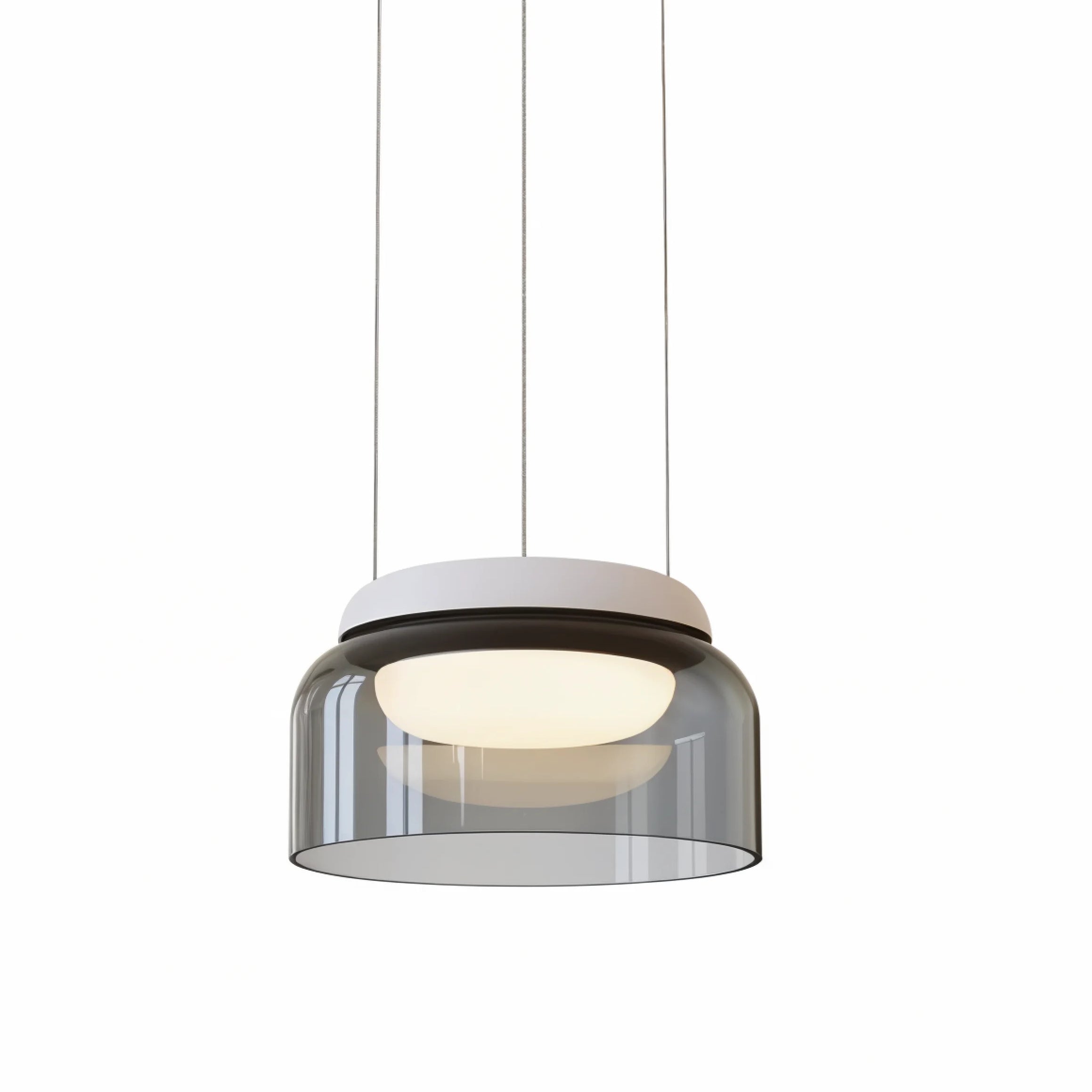 Висящ LED пендел Pluto | Опушено стъкло | 6W | 3000K