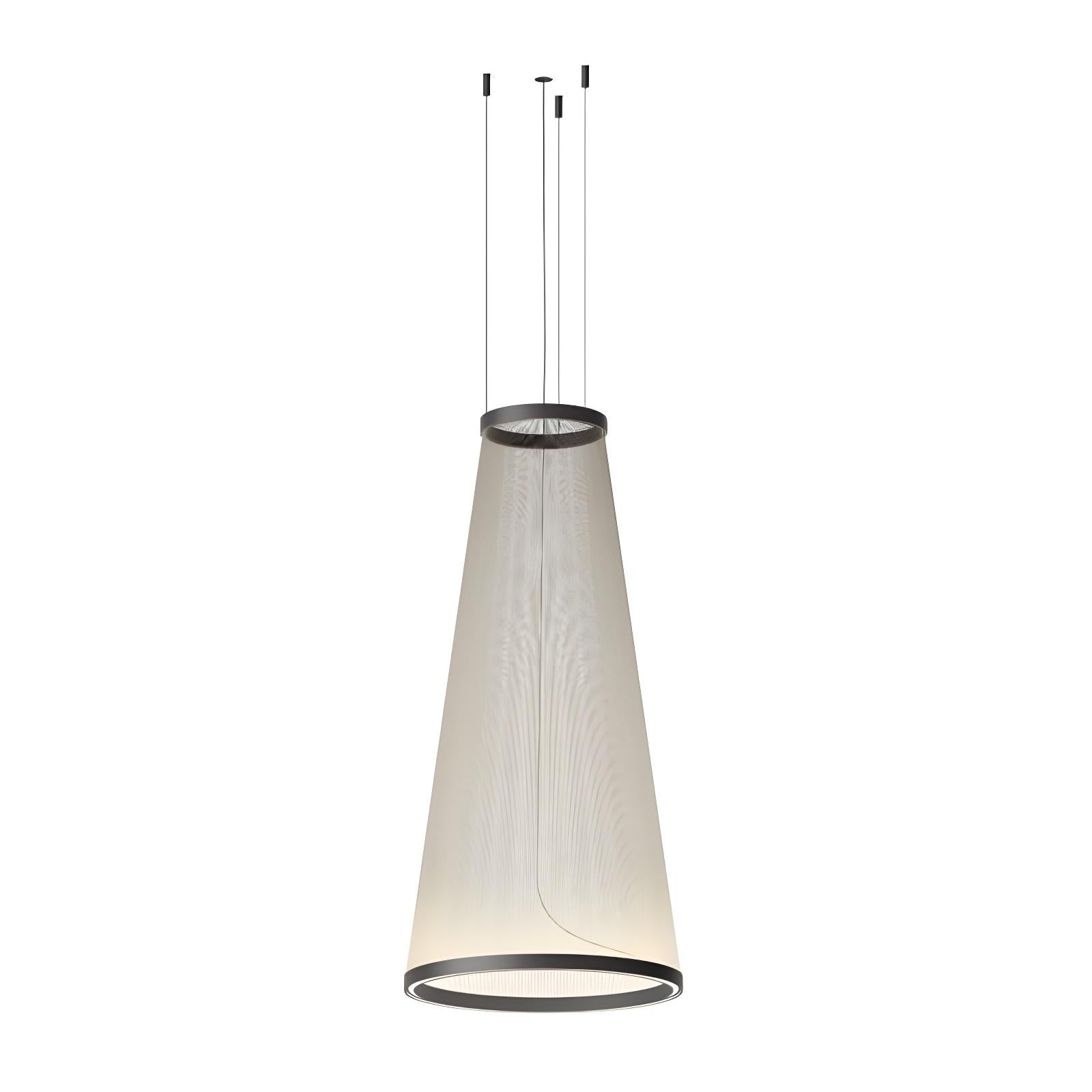 Висящ LED пендел Verto | Конусовиден | 32W | 3000K | Черен