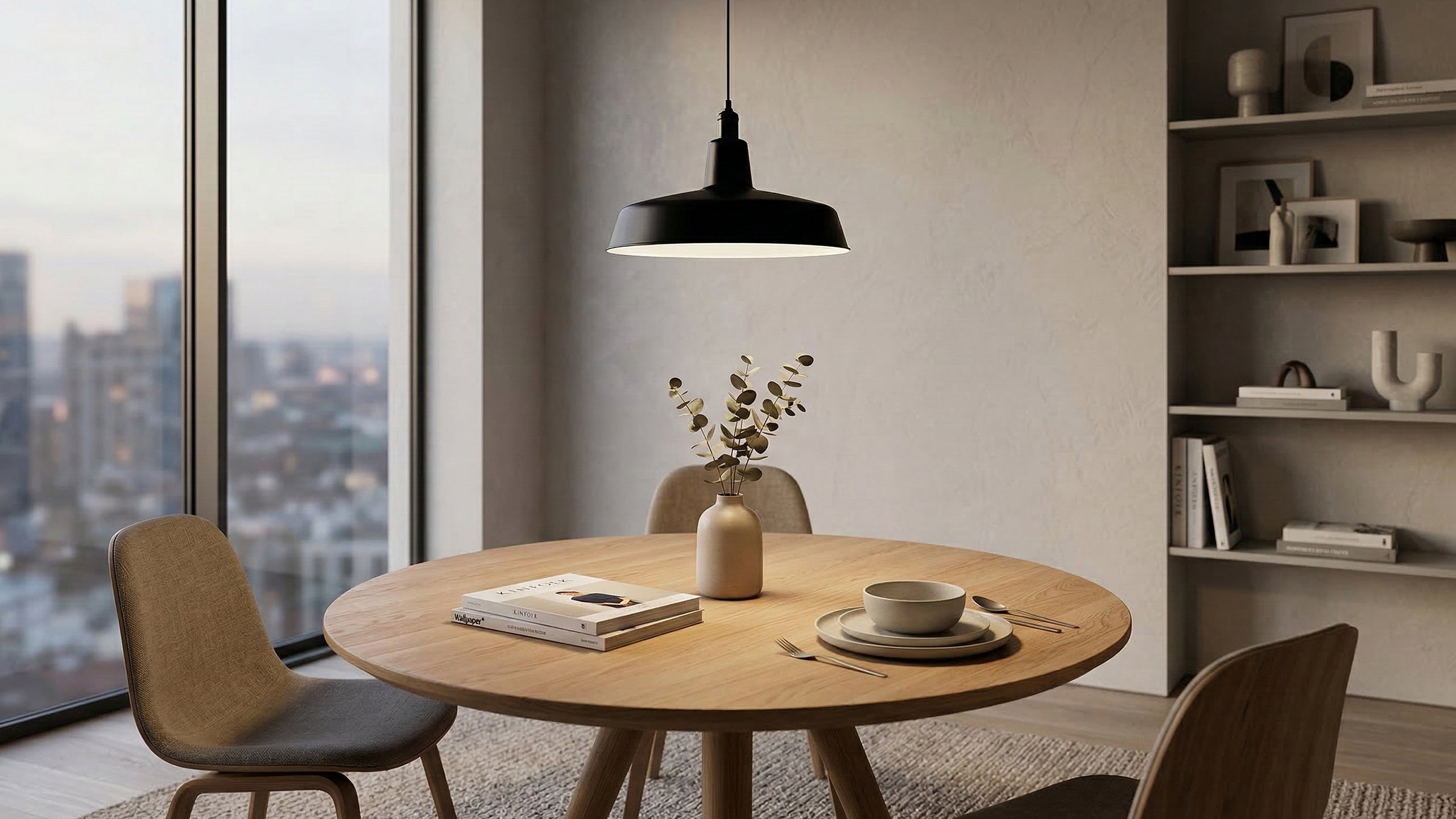 Висящ пендел Loft | Индустриален дизайн | Черен | Ø41cm | IP20 | E27