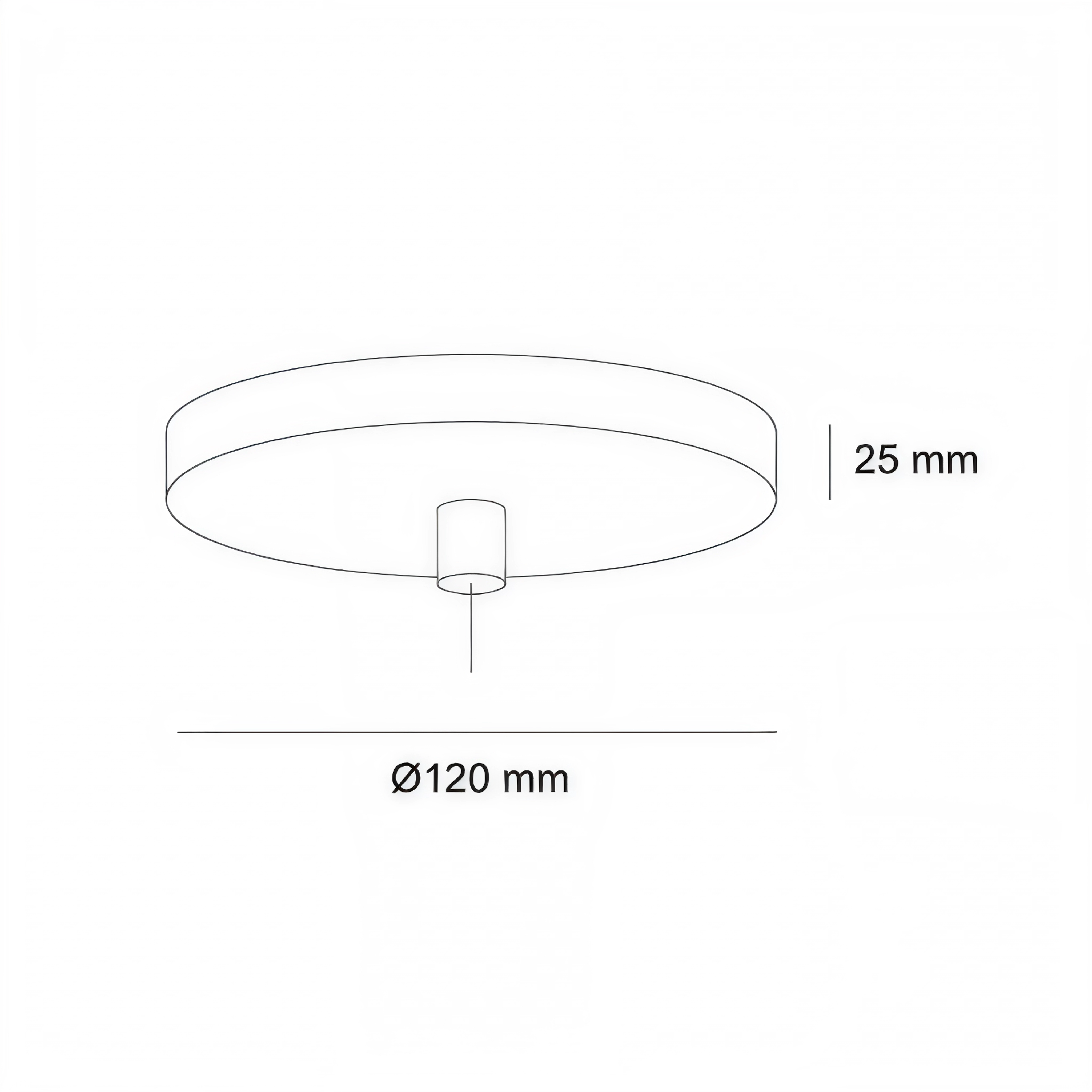 Висяща LED лампа Dea | Геометричен дизайн | 12W | 3-CCT