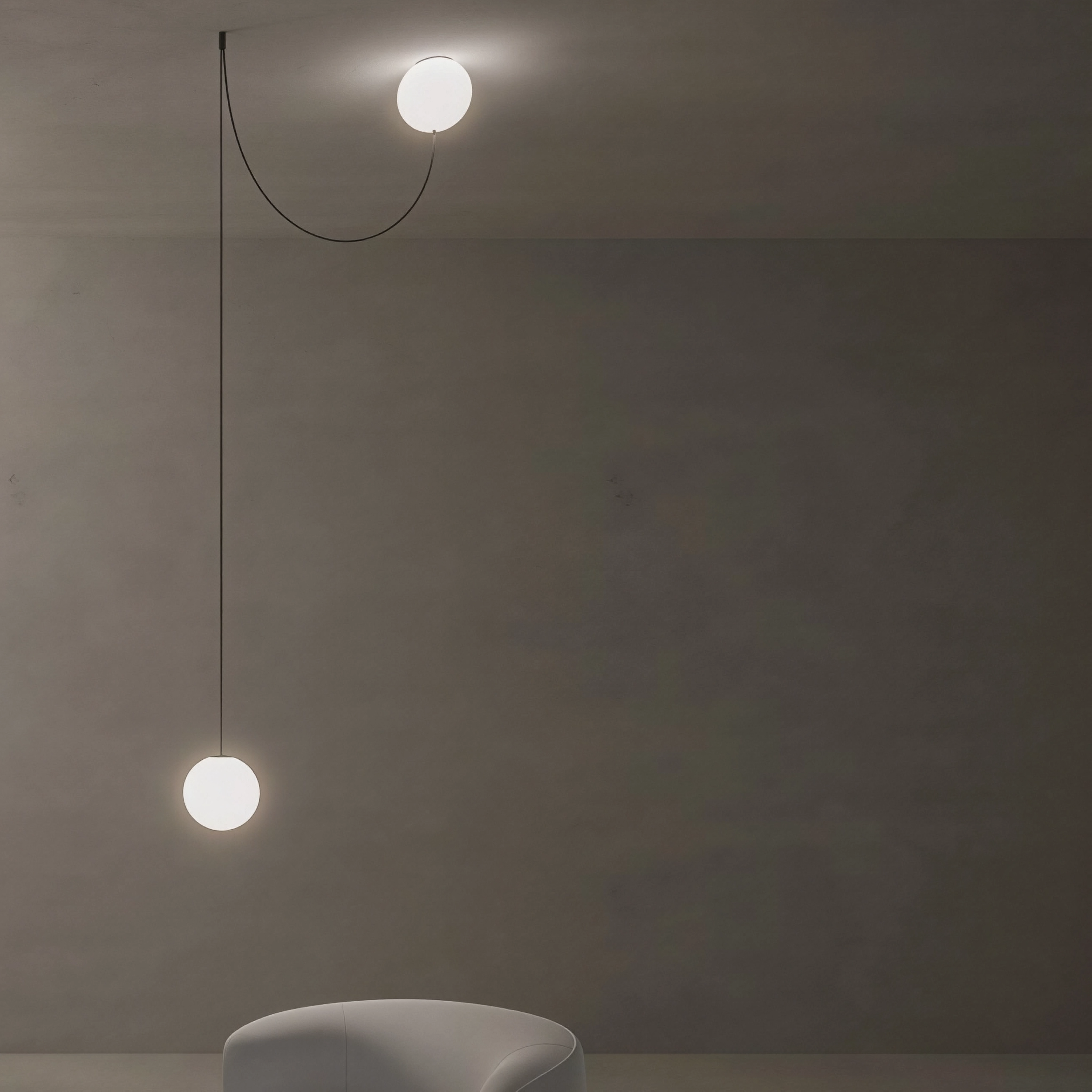 Висяща LED лампа Lumisens | Тип въже | 36W | 3000K