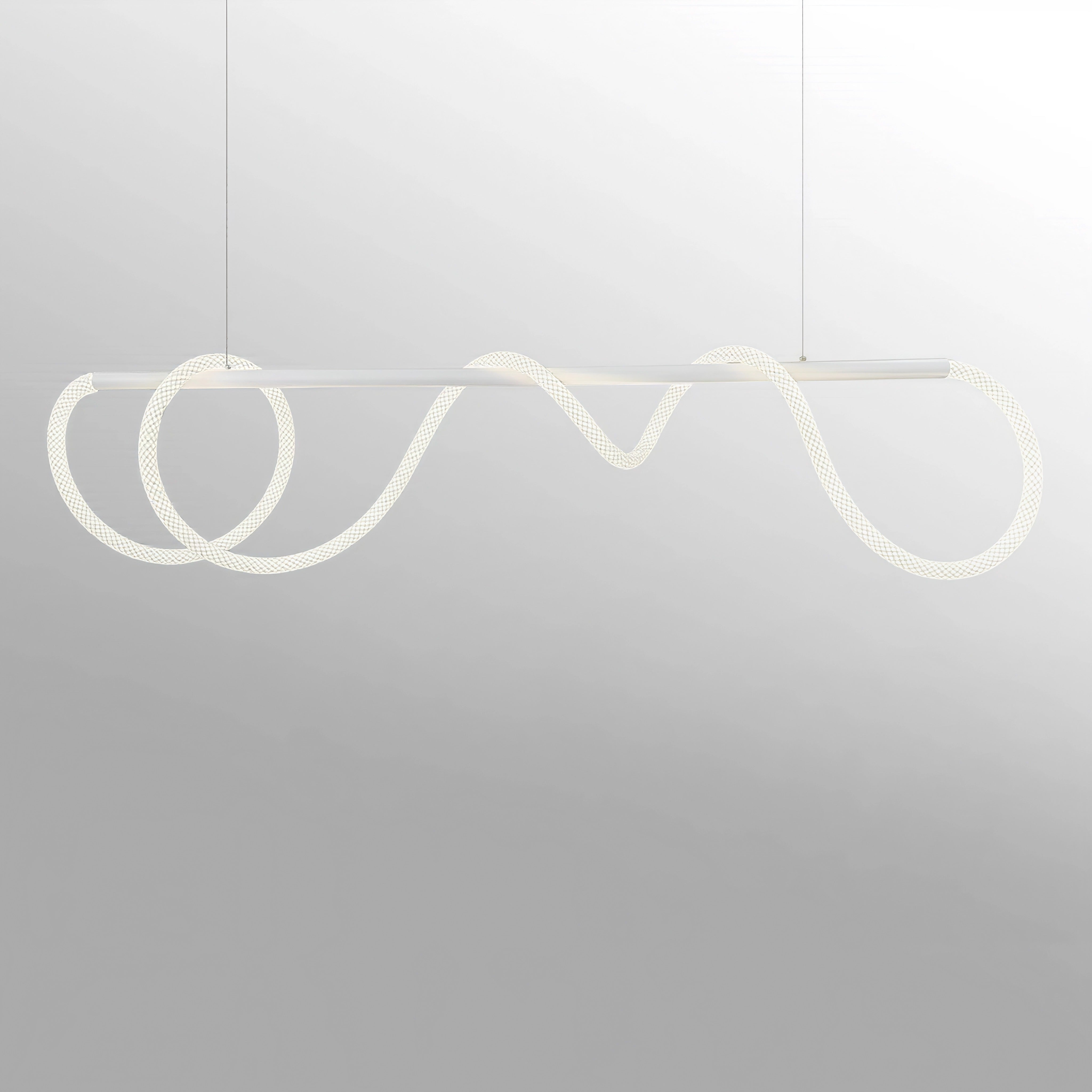 Висяща LED лампа Swing Pendant | Тип въже/маркуч | 45W