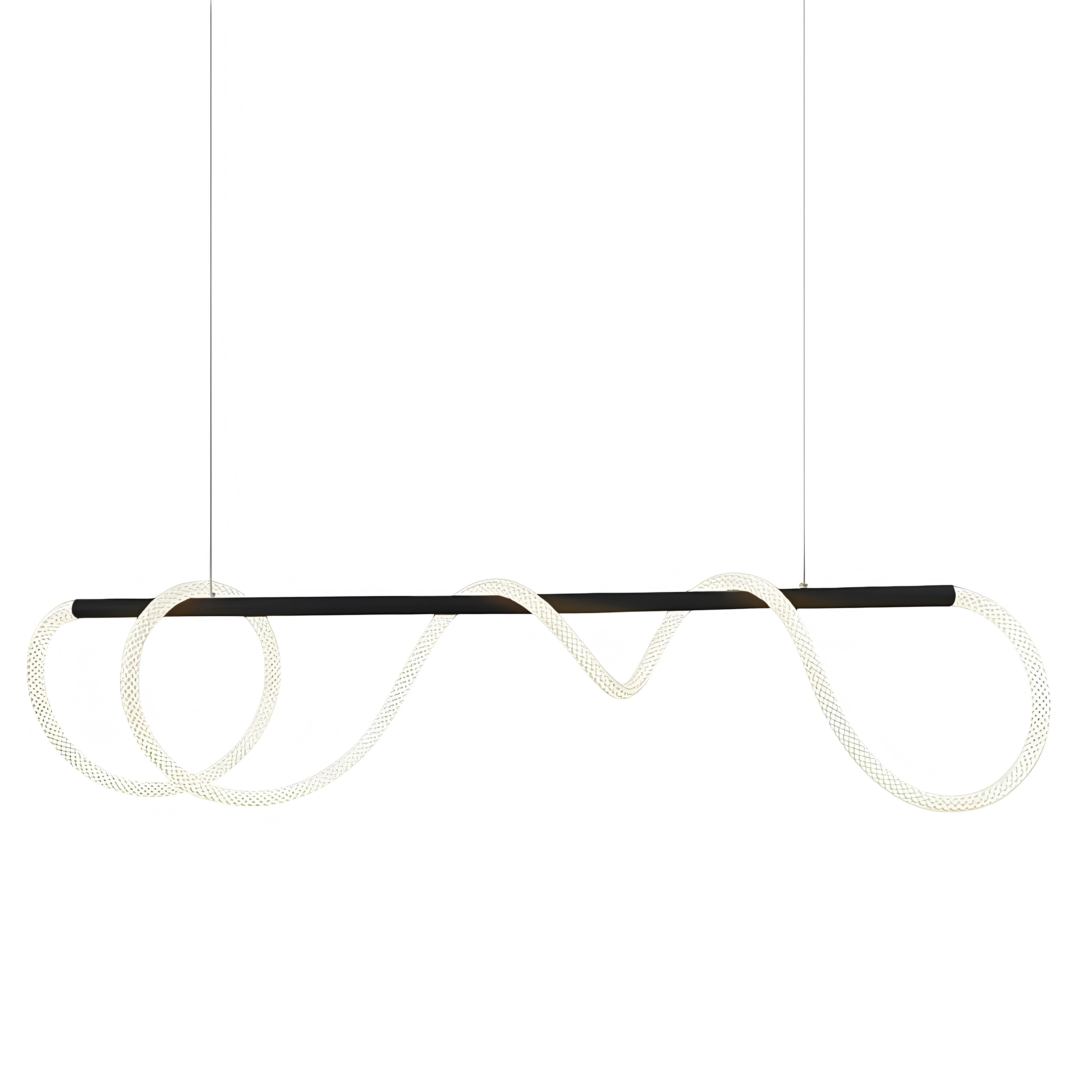 Висяща LED лампа Swing Pendant | Тип въже/маркуч | 45W