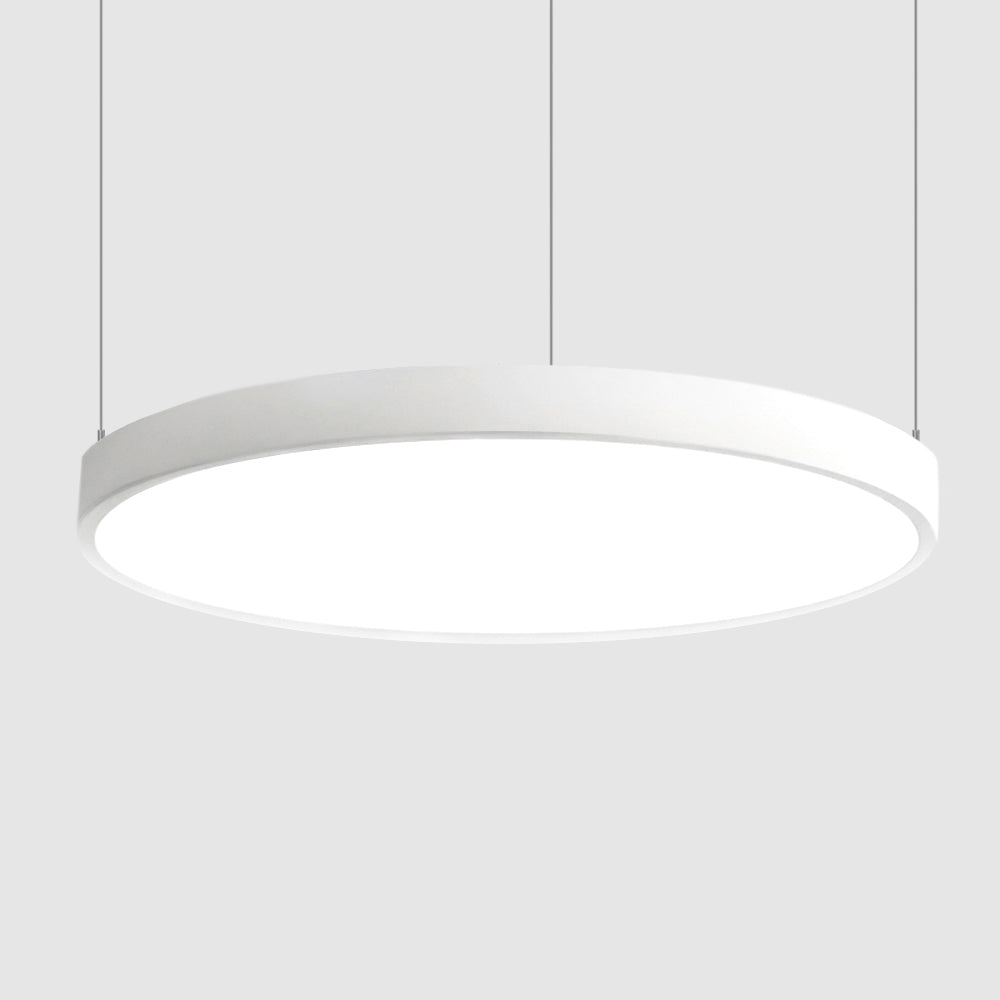 Висяща LED плафониера с Veny Hanging | Ø30–Ø60cm | Черна | IP44