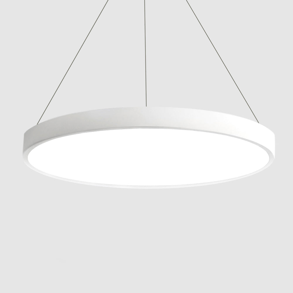 Висяща LED плафониера с Veny Hanging | Ø30–Ø60cm | Черна | IP44