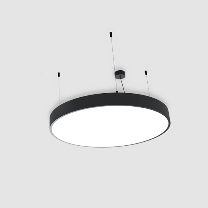 Висяща LED плафониера с Veny Hanging | Ø30–Ø60cm | Черна | IP44