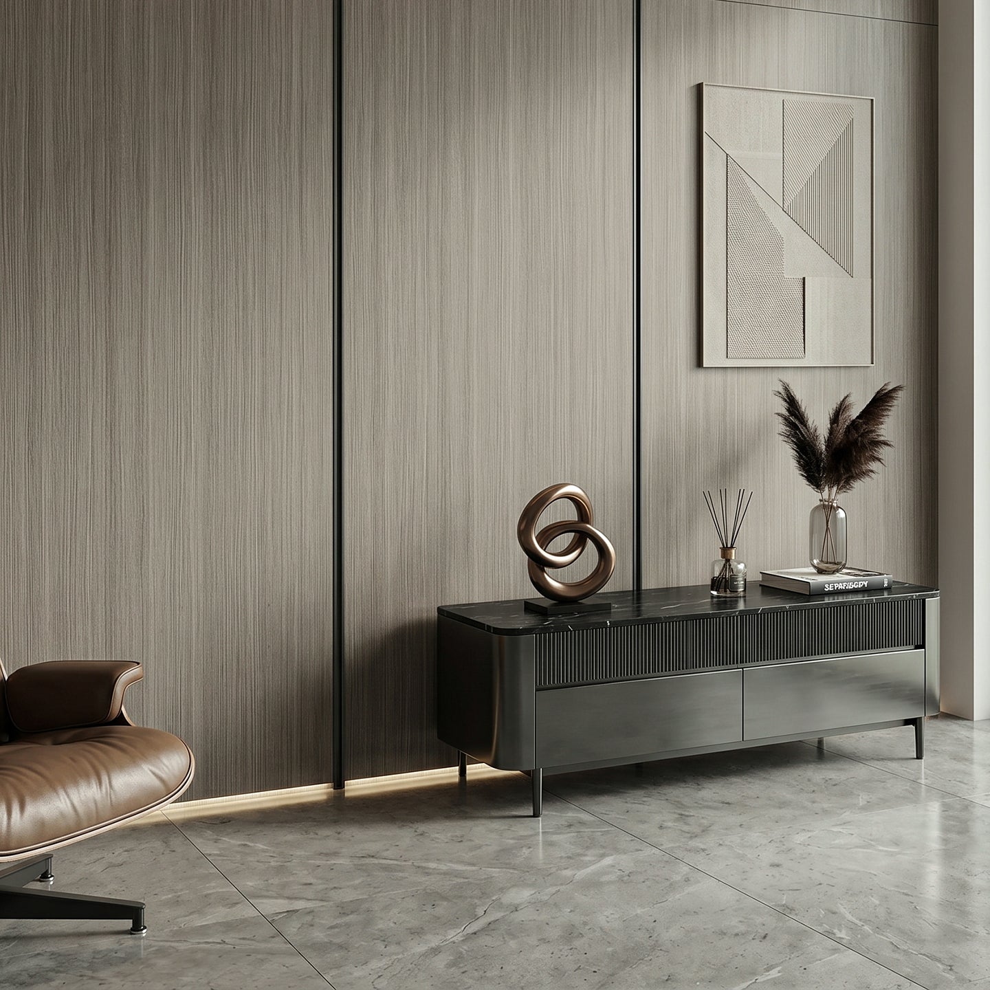 WPC панел Fashion Wood Grain с дървесен ефект 280x122см