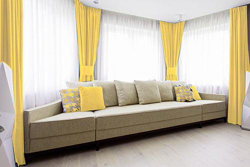 Blackout fabric – Color: Yellow 359 - alternate view