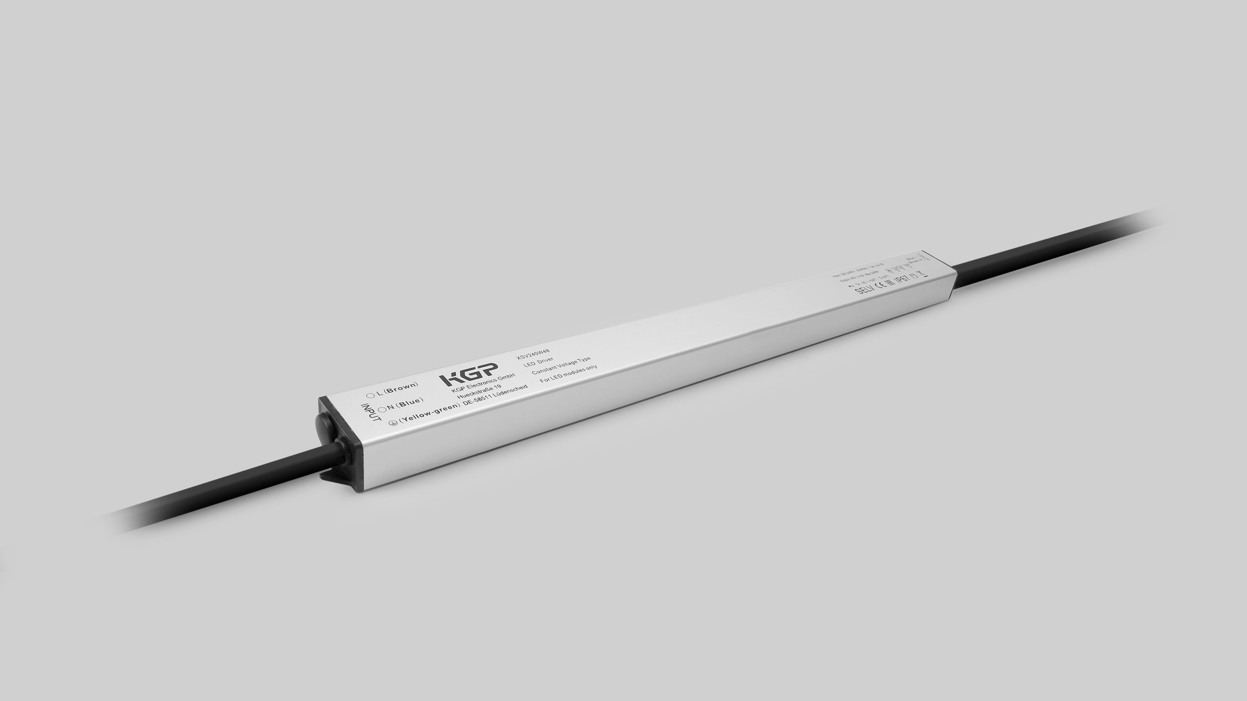 Захранване за LED лента KGP | 48V | IP67 | Метален корпус